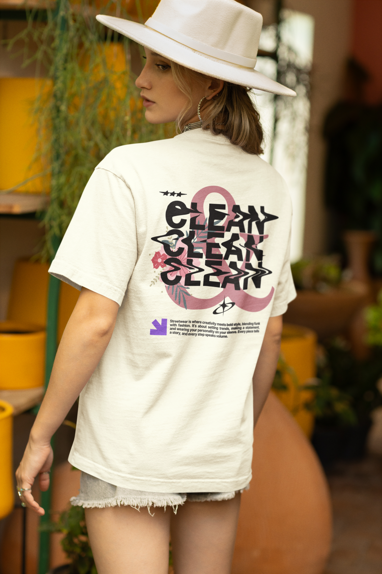 Oversized Printed T-shirt – Clean & Simple