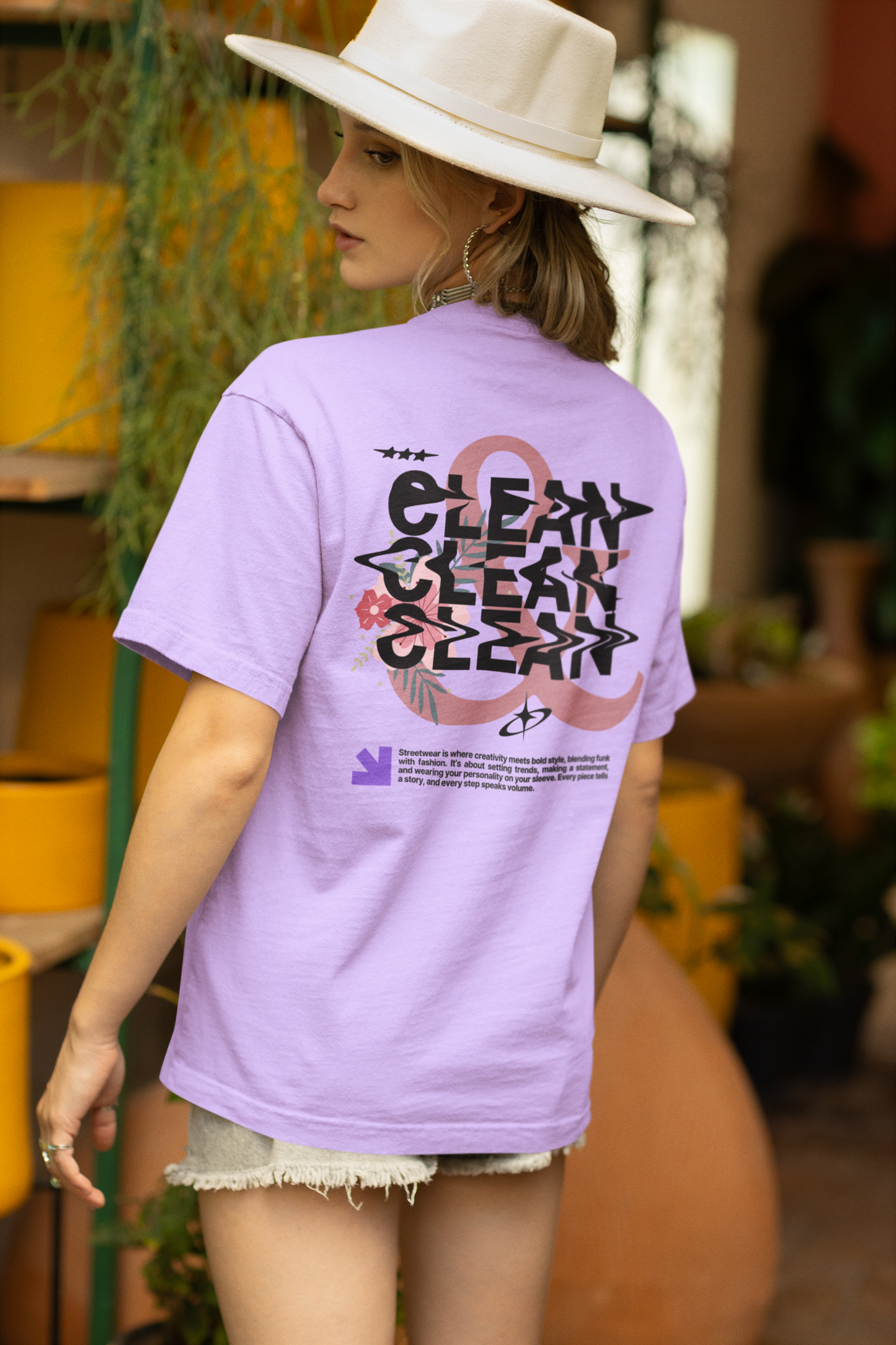 Oversized Printed T-shirt – Clean & Simple